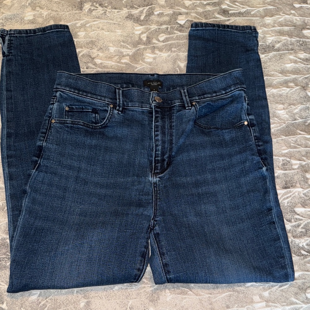 Ann Taylor Men's Dark Blue Slim Jeans